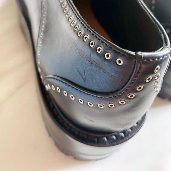 Alaia Eyelet Derby Loafers in Black | US size 6 (EU 36.5) | Excellent Condition - Picture 7 of 16